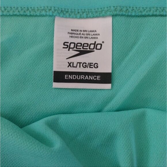 Speedo Fresh Blue Endurance Inner Drawstring Swim Bottoms XL NWT - Picture 9 of 13